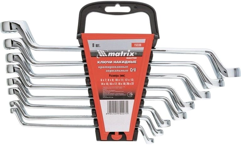 

Набор ключей Matrix 15338 (8 предметов)