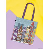 Сумка шоппер JoyArty Голландский зимний город bsh_74172