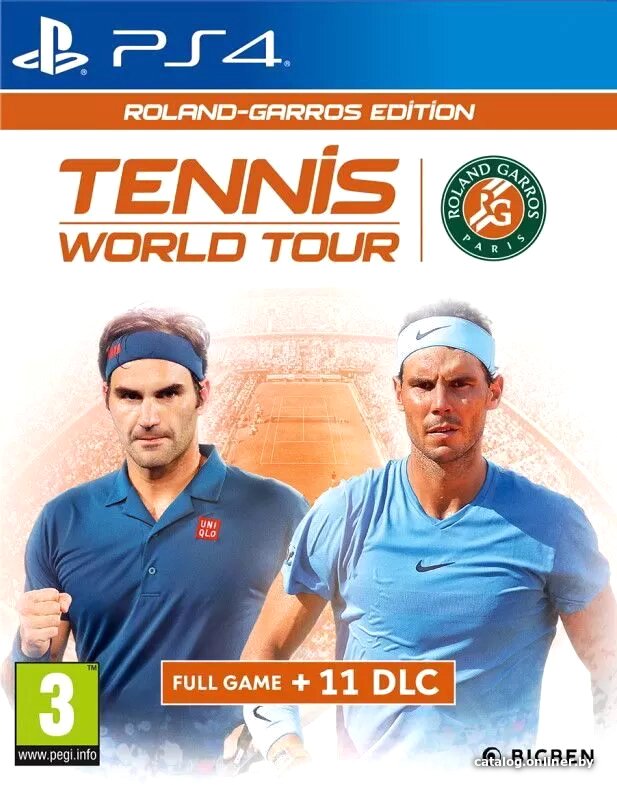 Tennis World Tour: Roland Garros Edition для PlayStation 4