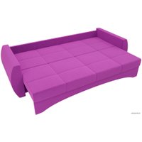 Диван Лига диванов Сатурн 101027 (микровельвет, фиолетовый)