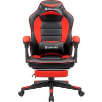 Игровое (геймерское) кресло Defender Tauros (черный/красный)