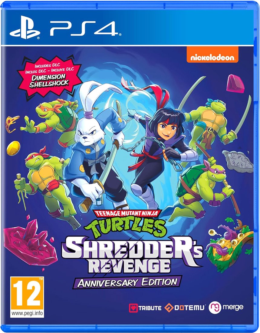 

Teenage Mutant Ninja Turtles: Shredder's Revenge Anniversary Edition для PlayStation 4