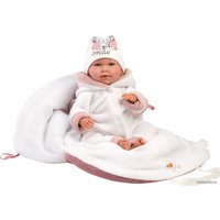 Пупс Llorens В капюшоне с ушками 74048