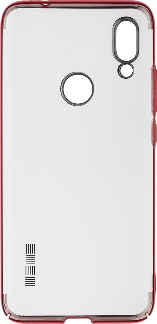 

Чехол для телефона InterStep Decor для Xiaomi Redmi 7 (прозрачный/красный)