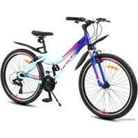 Велосипед Racer Vega 26 2021 (голубой/синий)