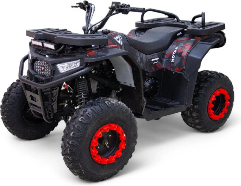 

Квадроцикл Motax Grizlik W200 (черный/красный камуфляж)