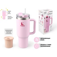 Термокружка Perfecto Linea Styley 27-120011 1.18л (розовый)