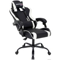 Игровое (геймерское) кресло CHAIRMAN CH41 (экокожа, черно-белый)