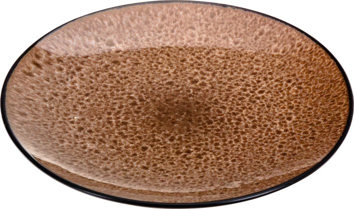 

Тарелка обеденная Белбогемия Bubble Brown BB102400 109787