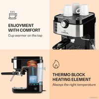 Рожковая кофеварка Klarstein BellaVita Espresso