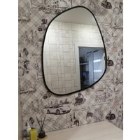 Зеркало EMZE 72x90 UV.NF.72.90.CHE (черный УФ-окантовкой)