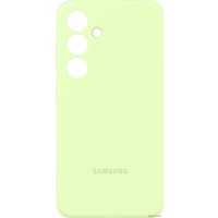 Чехол для телефона Samsung Silicone Case S24+ (лайм)