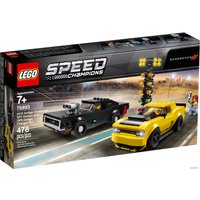 Конструктор LEGO Speed Champions 75893 Dodge Challenger SRT и Dodge Charger R/T