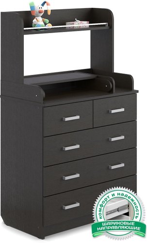 Атон Мебель Сириус-2 с полкой 805 (венге)