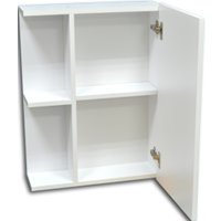  Гамма Шкаф с зеркалом 05т (белый)