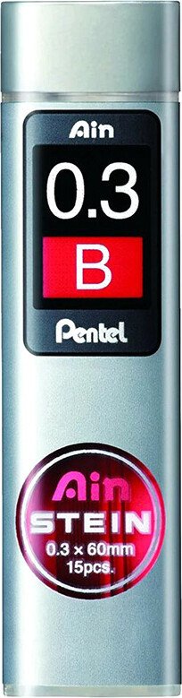 

Набор грифелей для карандаша Pentel Ain Stein C273-BO (15 шт)