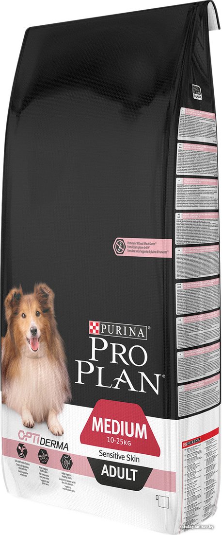 Сухой корм для собак Pro Plan Adult Medium Sensitive Skin 14 кг