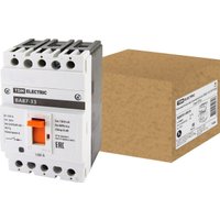 Выключатель автоматический TDM Electric ВА87-33 3Р 100А 18кА SQ0751-0010