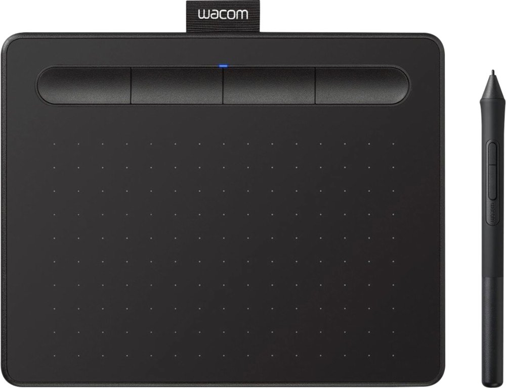 

Графический планшет Wacom Intuos CTL-4100 (черный, маленький размер)