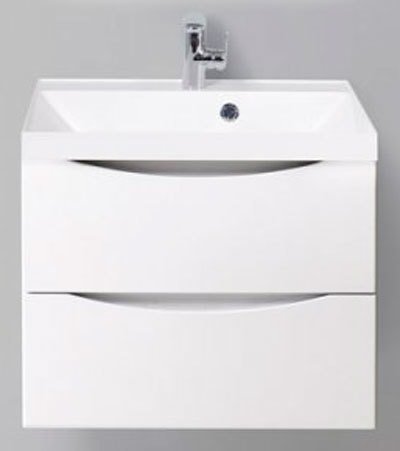 

BelBagno Тумба под умывальник Marino-600-2C-SO-BL-P (bianco lucido)