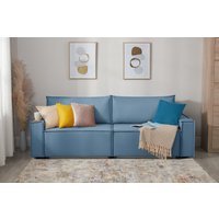 Диван Mio Tesoro Дюссельдорф 293 1.5ек-1.5ек (1175 Savanna Plus Blue)