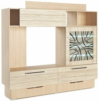 Стенка МСТ. Мебель Адель (туя-винтаж)