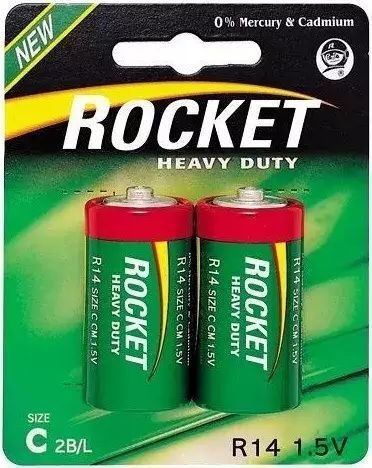 

Батарейка Rocket R14 2BL 2 шт