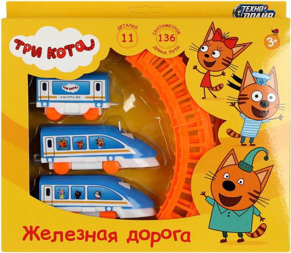 

Набор железной дороги Технодрайв Три кота B1686117-R3