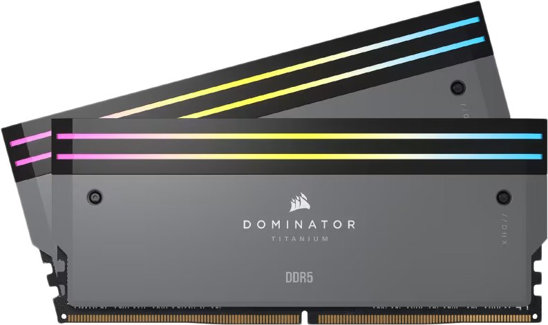 

Оперативная память Corsair Dominator Titanium RGB 2x32ГБ DDR5 6000 МГц CMP64GX5M2B6000Z30