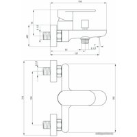 Смеситель Deante Alpinia BGA 010M