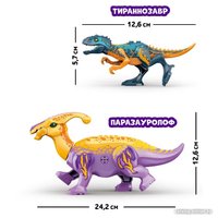 Конструктор Unicon Диномир. Тираннозавр и паразауролоф 7761124