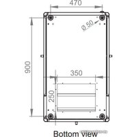 Шкаф телекоммуникационный Lande DYNAmic LN-FS42U6010-BL-BAAA-F-E 19" 42U