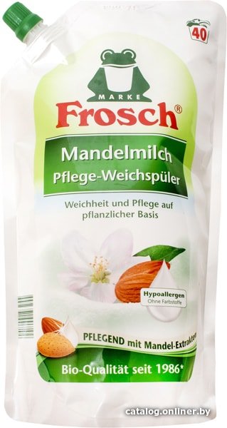 Кондиционер для белья Frosch Миндальное молочко 1 л