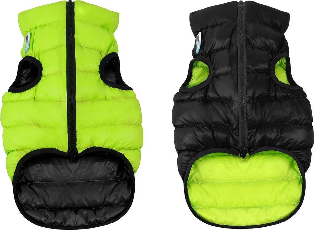 

Куртка для животных AiryVest Jacket (XS25, лайм/черный)