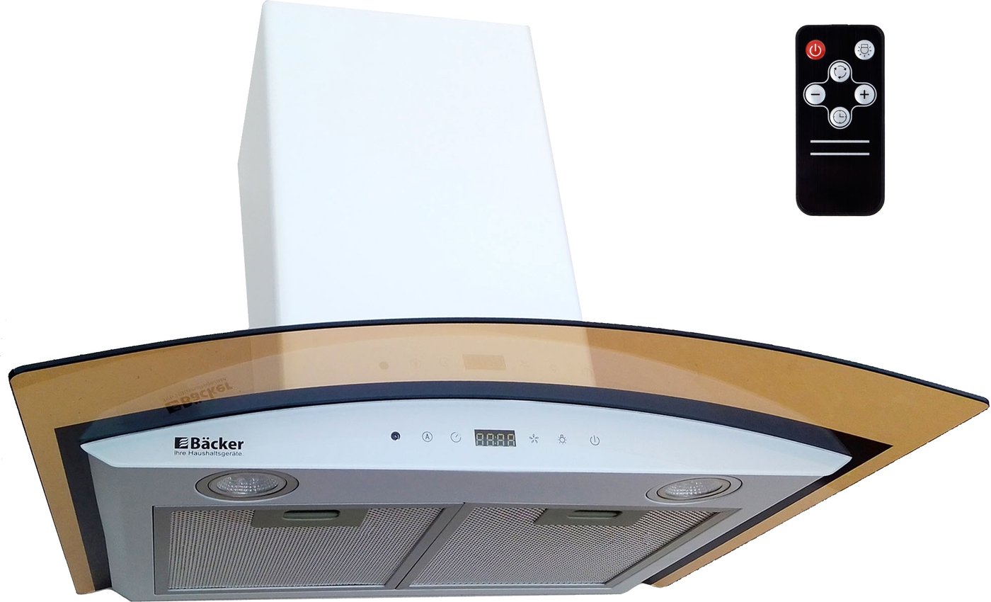 

Кухонная вытяжка Backer QD60E-TGL200RC DG White