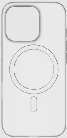 

Чехол для телефона Momax CaseForm Lite для iPhone 16 Pro MTAP24MW (белый)