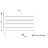 Электрическая простыня Pekatherm UP110DF