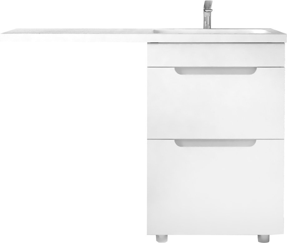 

Raval Тумба под умывальник Forte 120 For.01.120.R/N/W (правый, белый)