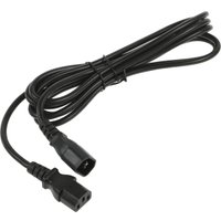 Кабель Hyperline PWC-IEC13-IEC14-3.0-BK