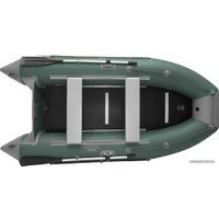 Моторная лодка Roger Boat Hunter Keel 3500 (малокилевая, зеленый/серый)