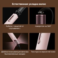 Фен-стайлер Dreame AirStyle Pro HI Rose Pink AMS01A (евровилка)