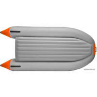 Моторно-гребная лодка Roger Boat Trofey 3100 (без киля, серый/оранжевый)