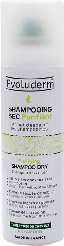 

Сухой шампунь Evoluderm Purifying Dry Shampoo Normal Size