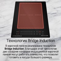 Варочная панель MAUNFELD CVI292S2BBK Inverter