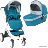 Универсальная коляска 4baby Cosmo (2 в 1, бирюзовый)