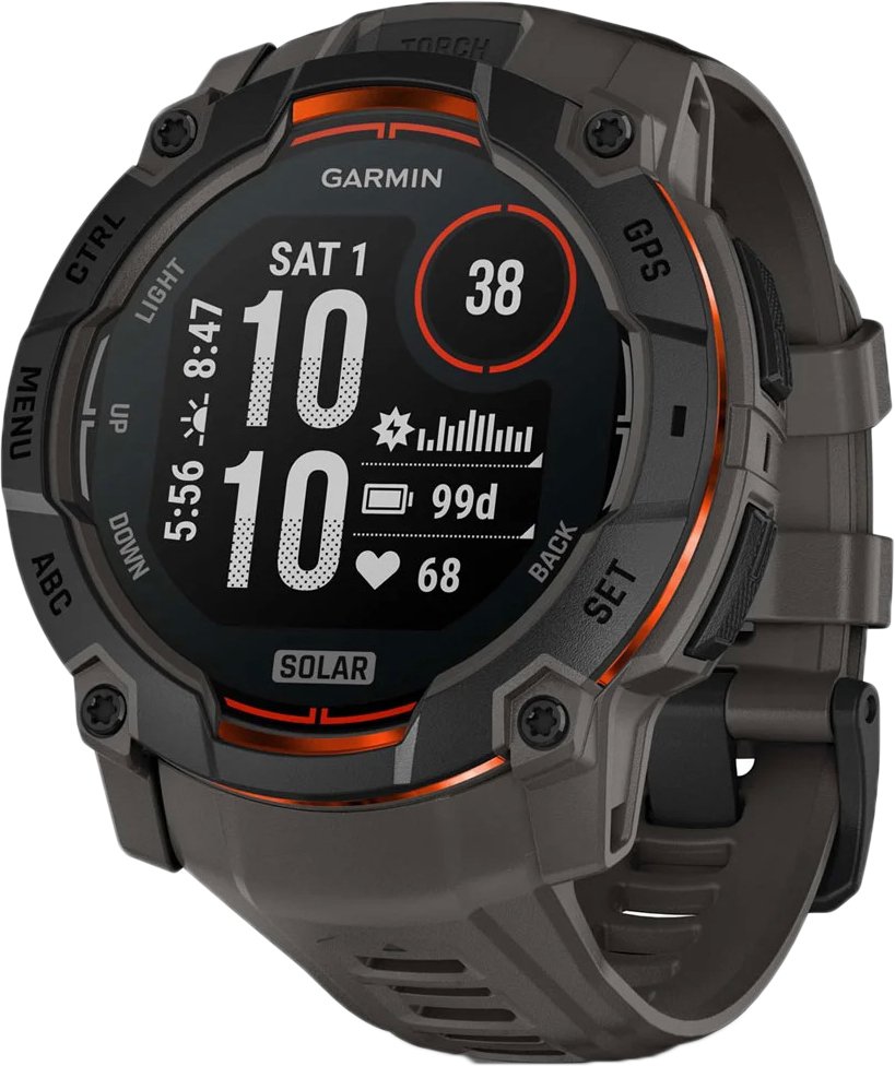 

Умные часы Garmin Instinct 3 Solar 50 мм (черный)