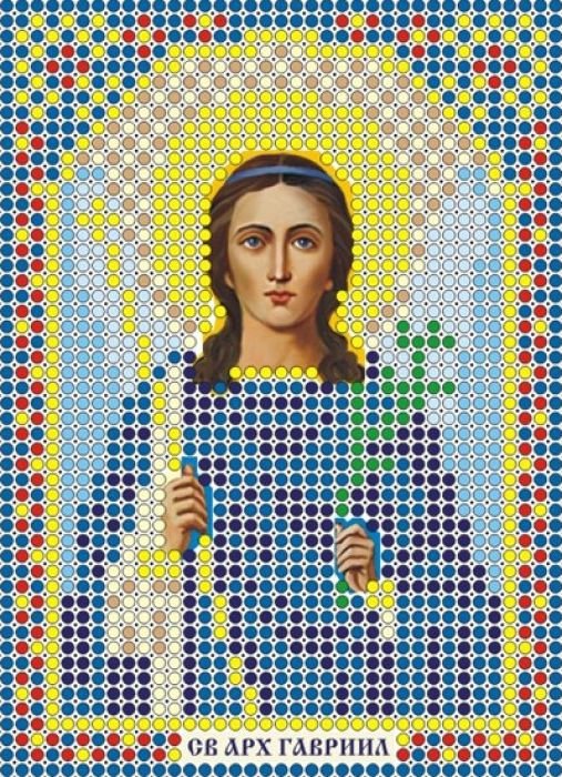 

Набор для вышивания Русская сказка Св. Архангел Гавриил ММ-052б