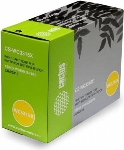

Картридж CACTUS CS-WC3315X (аналог Xerox WC3315X)