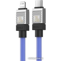 Кабель Baseus CoolPlay Series Fast Charging Cable 20W USB Type-C - Lightning (1 м, синий)