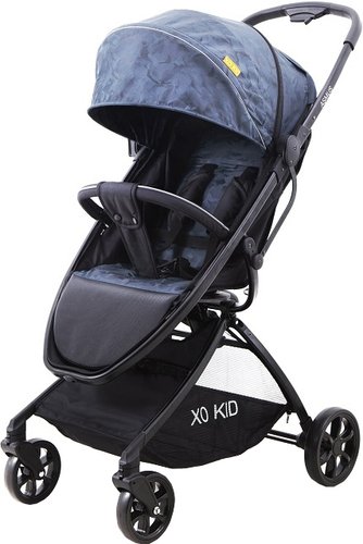 Коляска прогулочная «книга» Xo Kid Asmus (серый)